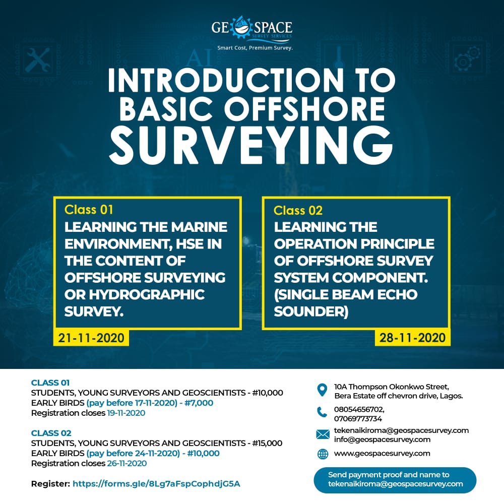 GEOSPACE TRAINING OVERVIEW VIDEO ON PRACTICAL OFFSHORE SURVEY INSTRUMENTATION(ECHO-SOUNDER)